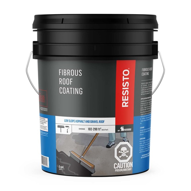 Roof Fibrous Coating