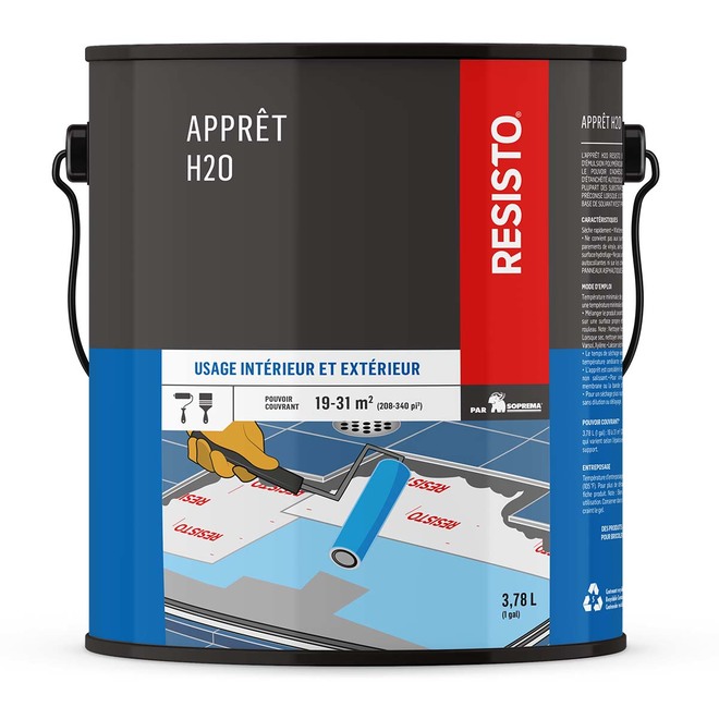 Apprêt d'intérieur «H2O»