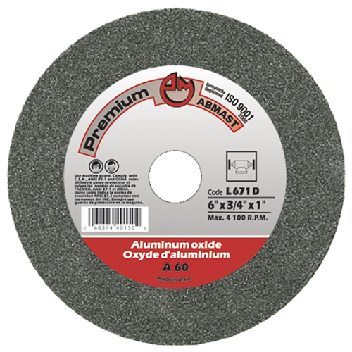 VITRIFIED ABRASIVES 6X3/4X1" GR60