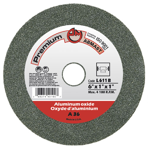 VITRIFIED ABRASIVES 6X1X1" GR36