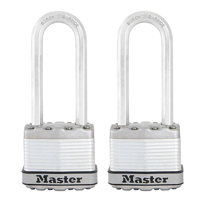 Paquet de 2 cadenas en acier laminé, 2", acier