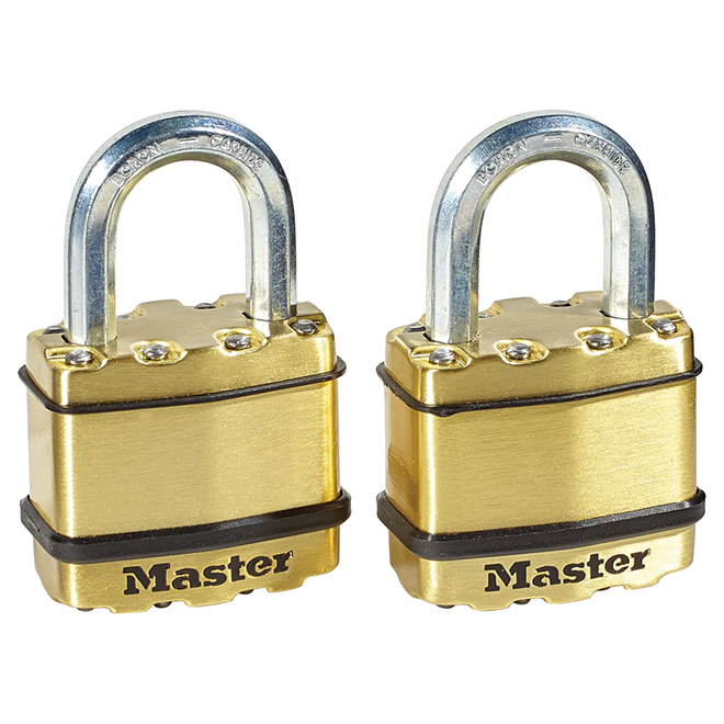 Paquet de 2 cadenas, 1 3/4", laiton/acier