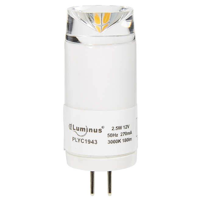 2.5W Non - Dimmable LED G4 Light Bulb - Bright White