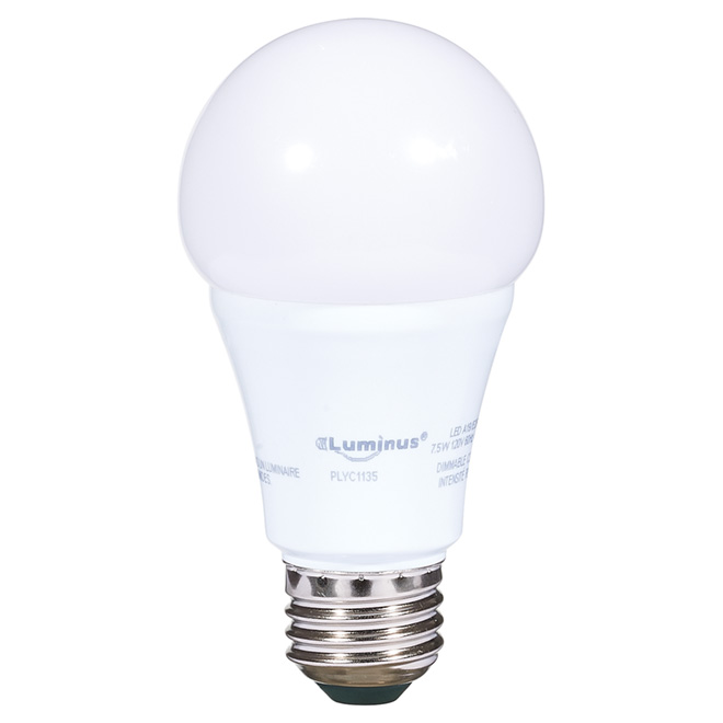7.5W LED Dimmable A19 Bulb - Day Light