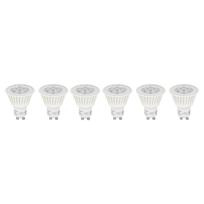 7W LED Dimmable GU10 Bulb - 6 Pack