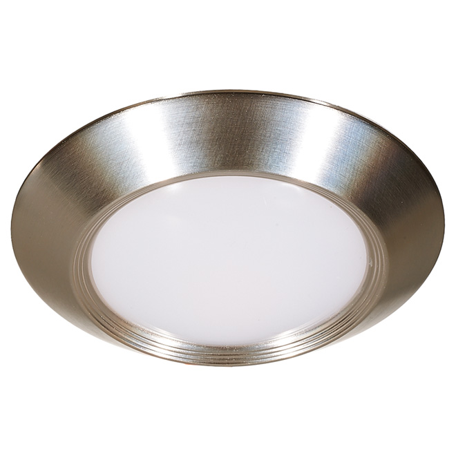 Round LED Light - 7 W - Dimmable - Silver