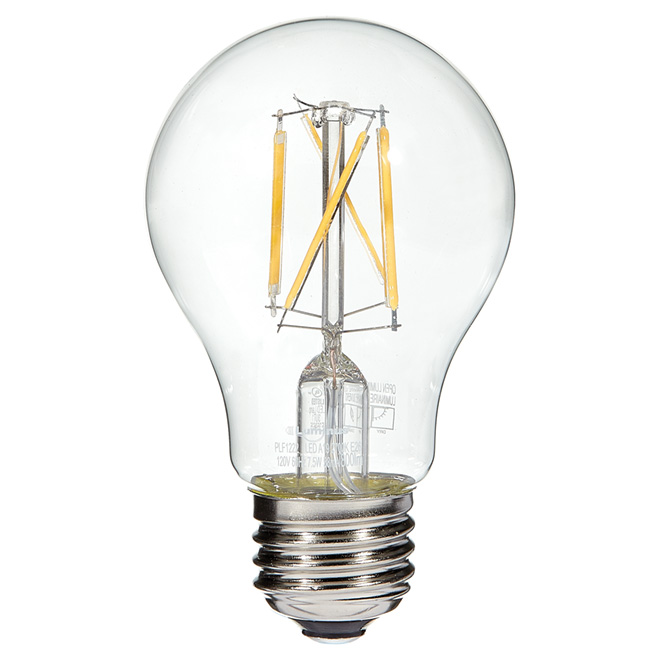 Filament LED bulb - 7.5W/A19 - Warm White