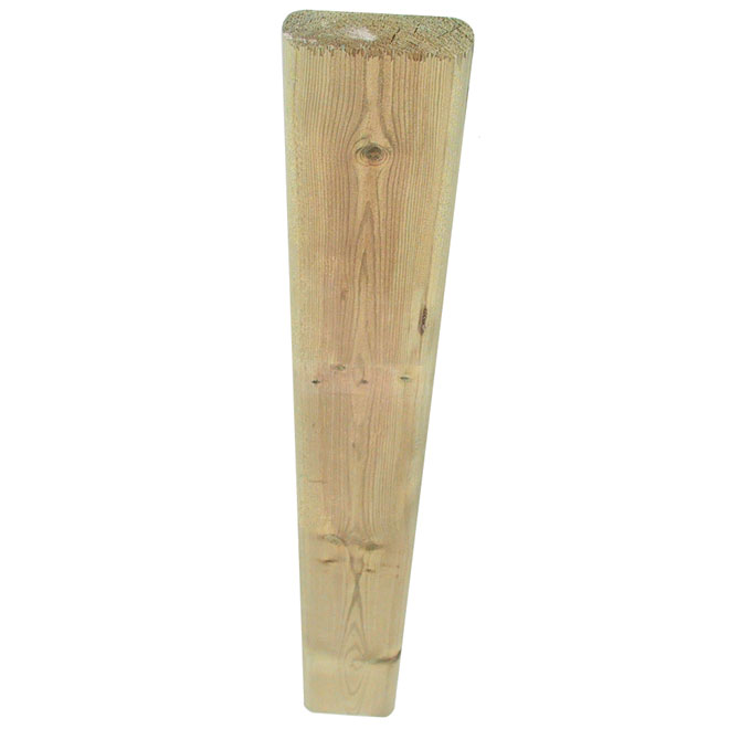 Treated Wood Green - 5/4 in x 4 in x 3 ft