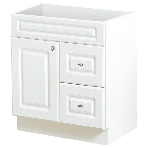 Meuble-lavabo à 1 porte et 2 tiroirs