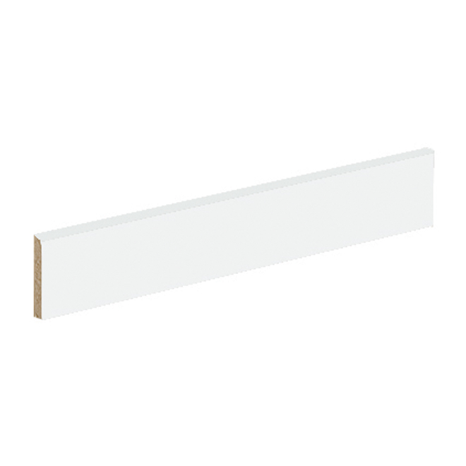 Garniture en mélamine, 41 1/2", blanc