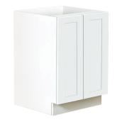 2-Door Lower Kitchen Cabinet - White