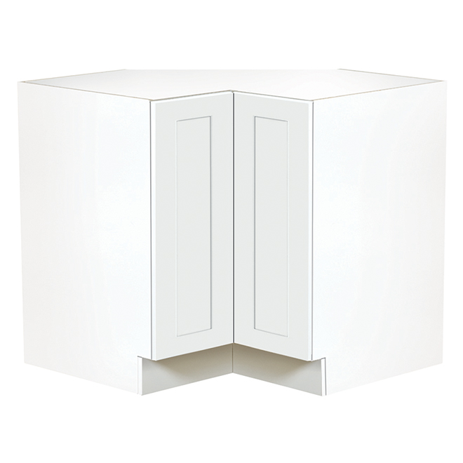 Corner Kitchen Cabinet - 1 Door - 36" - White