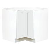 Armoire de cuisine de coin à 1 porte, 36