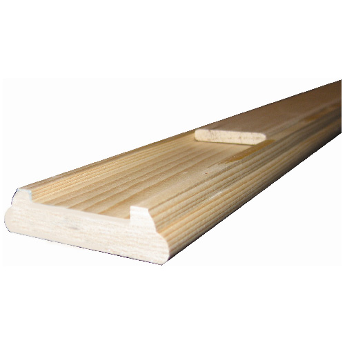 Lisse de limon en pruche - 5/8" x 2 1/2" x 8'
