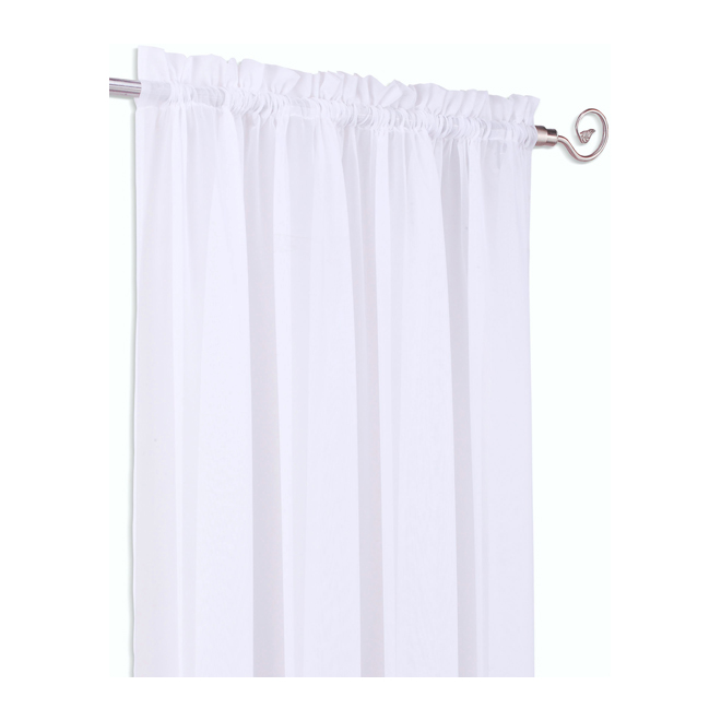 Set of 2 Rod pocket Sheer Panels
