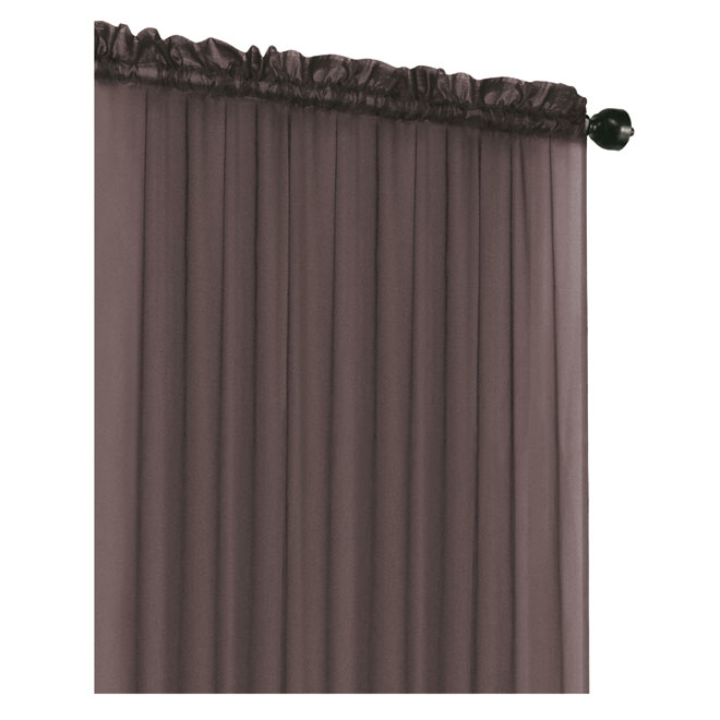 Set of 2 Rod Pocket Sheer Panels