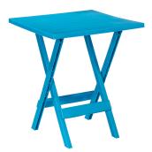 Patio Side Table - Adirondack - Folding - Teal
