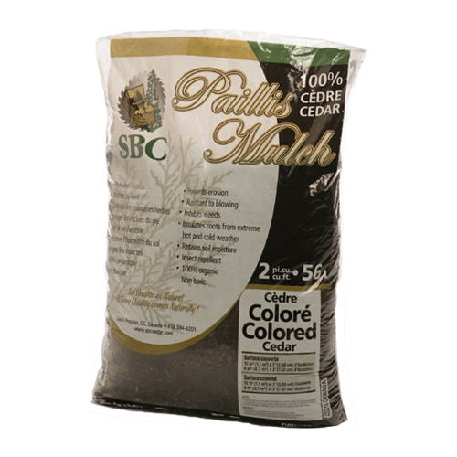 Paillis de cèdre noir