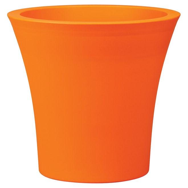 "Urban" Plastic Pot - 15.8" - Orange