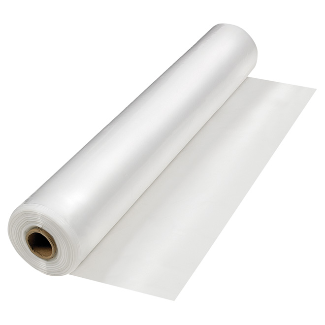 Pellicule de plastique multi-usage transparente