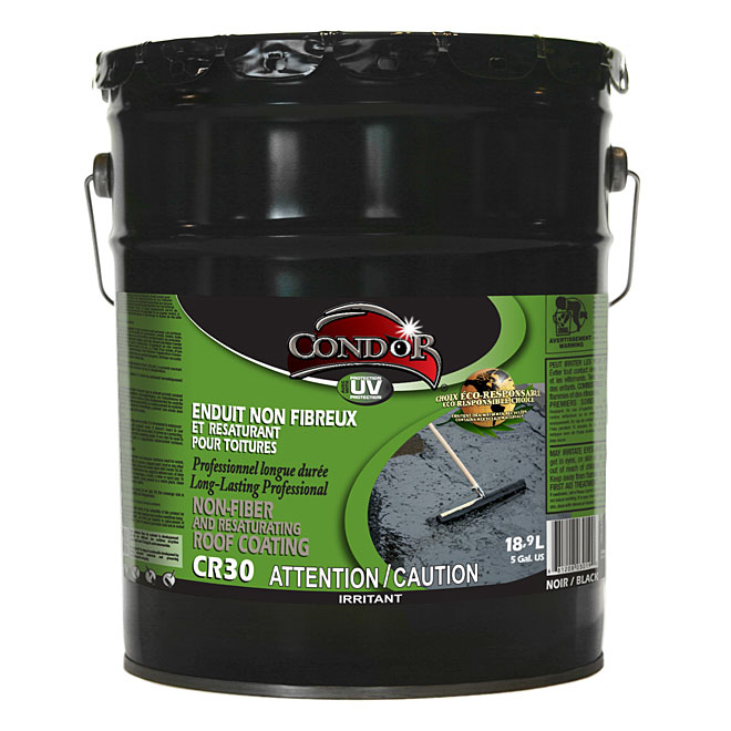 Non-Fibre Resaturating Roof Coating - 18.9 L