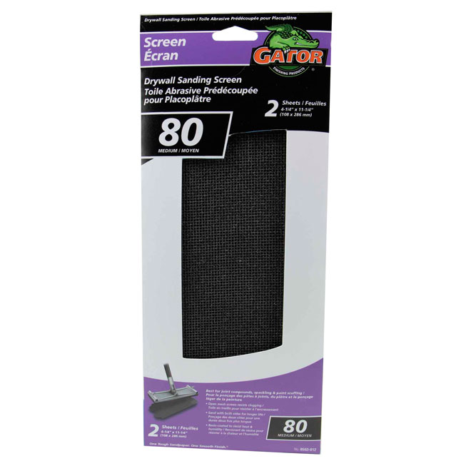 Drywall Sanding Screen - 80 Grit - 2-Pack