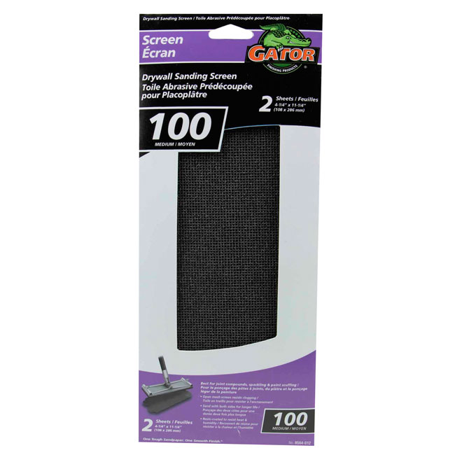 Drywall Sanding Screen - 100 Grit - 2-Pack