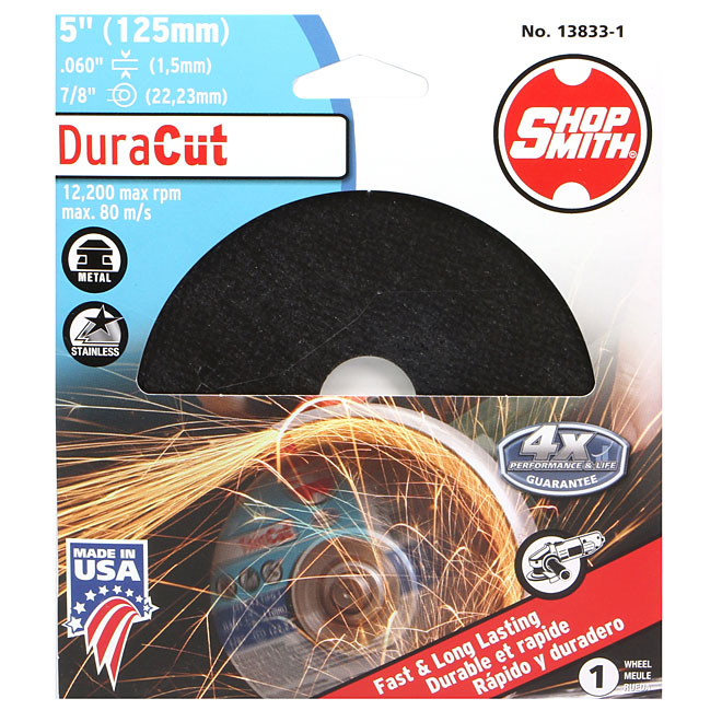 Metal Cutting Wheel - DuraCut - 5"