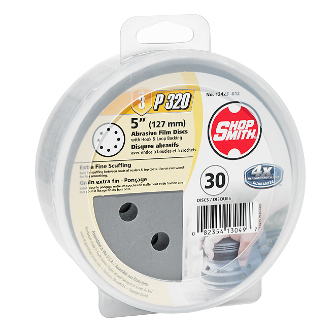 5" 320 GT 8 Holes Sanding Disc