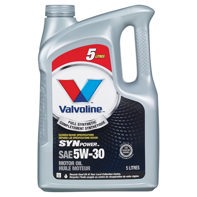 5W-30 SynPower(TM) Synthetic Motor Oil - 5 L