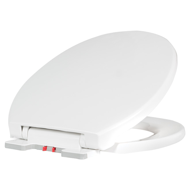 Plastic Toilet Seat - Regular - White