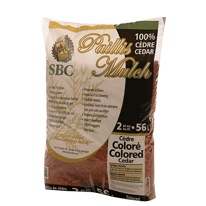 Brown Cedar Mulch