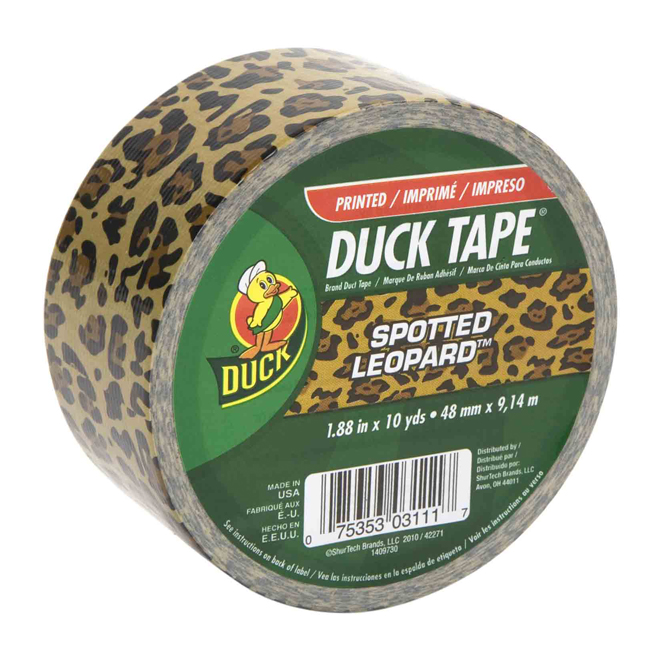 Duck Tape, motif léopard