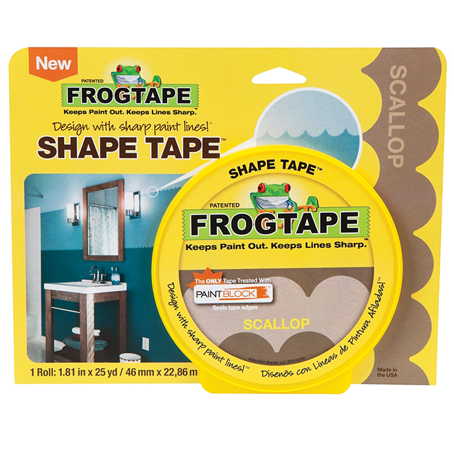 "Scallop" Masking Tape