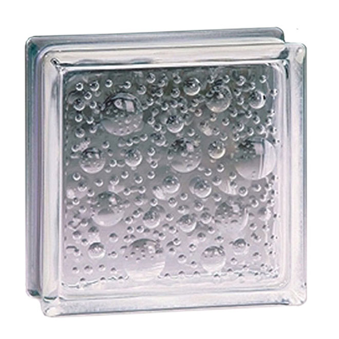 Glass block "Water bubble"