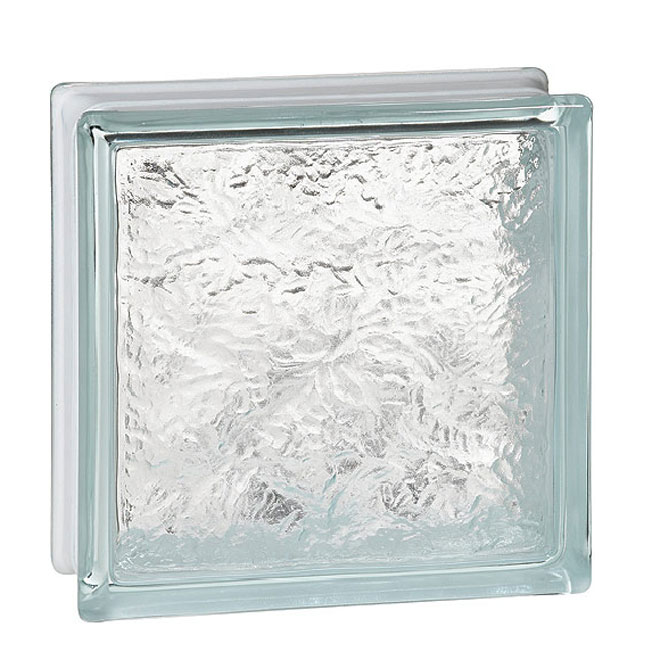 Glass block "Ice Shadow"