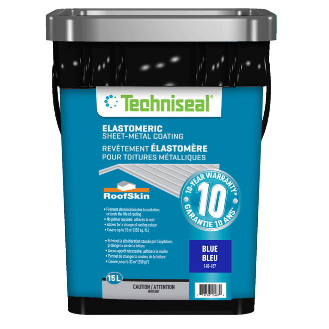 Revêtement élastomère pour toitures métalliques