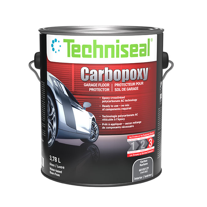 Garage floor finishing coat
