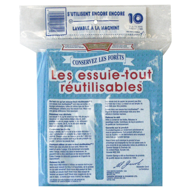 Paquet de 10 essuie-tout tout usage