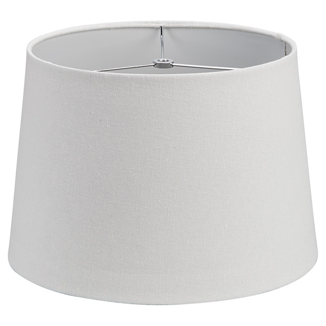 Linen Lamp Shade - 12" - White