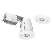 Ensemble de 6 luminaires encastrés à cardan, 4