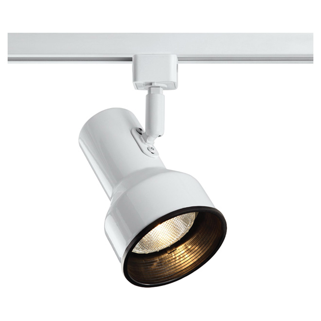 Projecteur sur rail, blanc