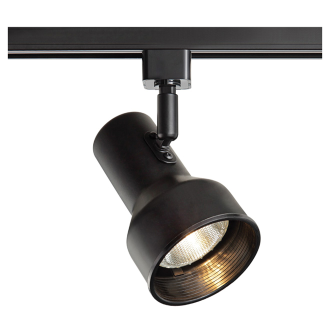 Projecteur sur rail, noir