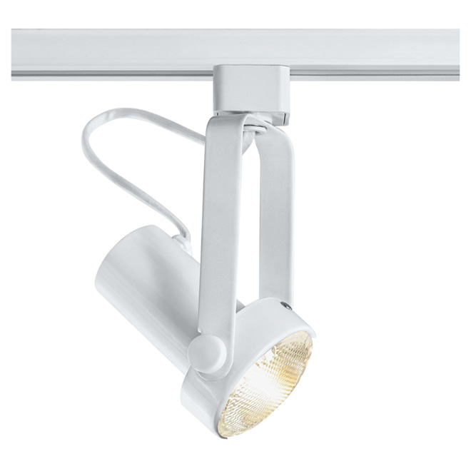 Projecteur sur rail, blanc