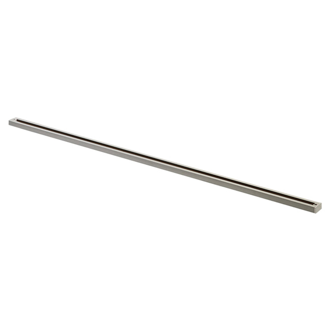 Section d'éclairage sur rail droit, 48 po, blanc