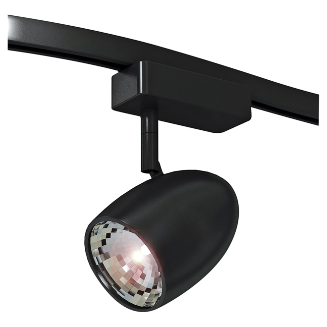 Linear Track Lighting Head - Black