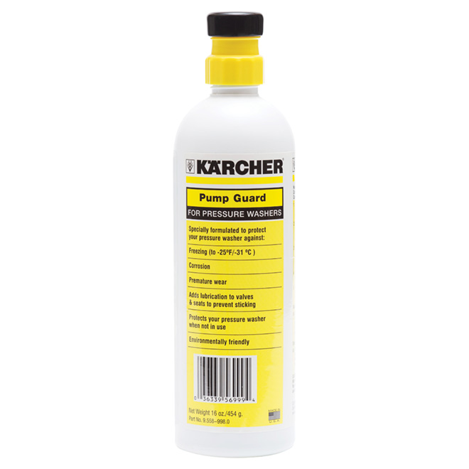 Pressure washer antifreeze
