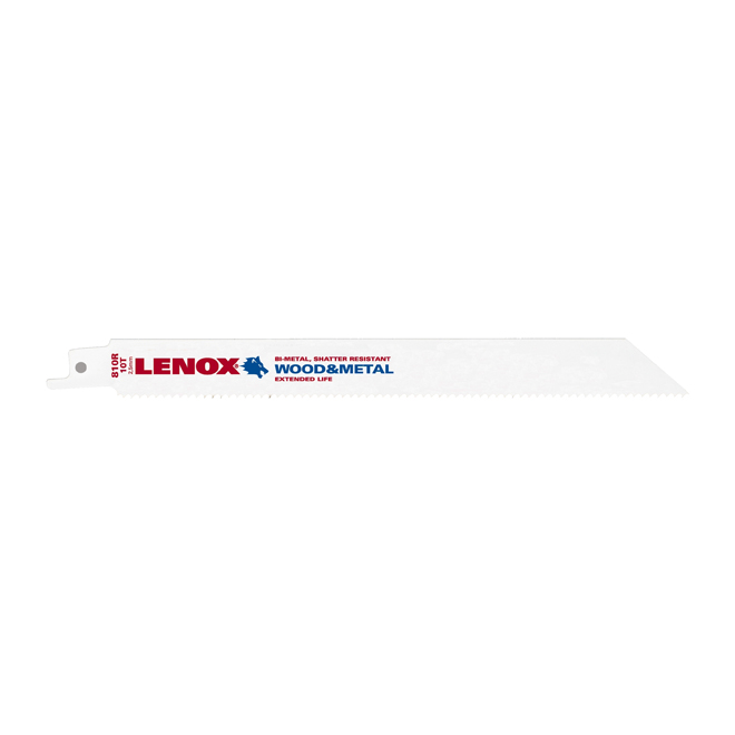 RECIPROCATING SAW BLADE 8" 10TH/IN