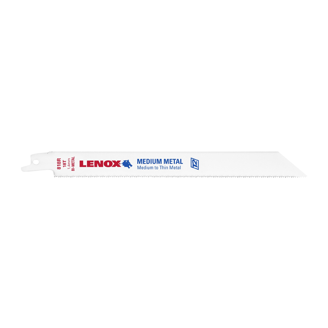 RECIPROCATING SAW BLADE 8" 18TH/IN