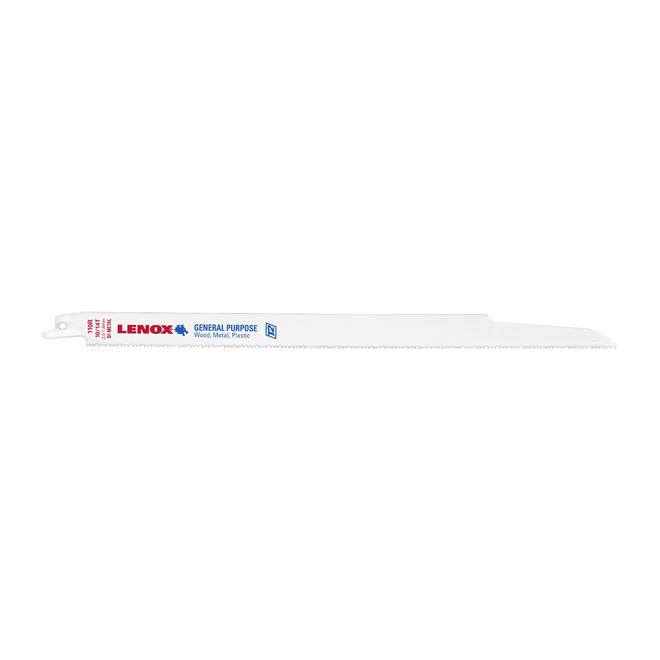 RECIPROCATING SAW BLADE 12" 10-14TH/IN